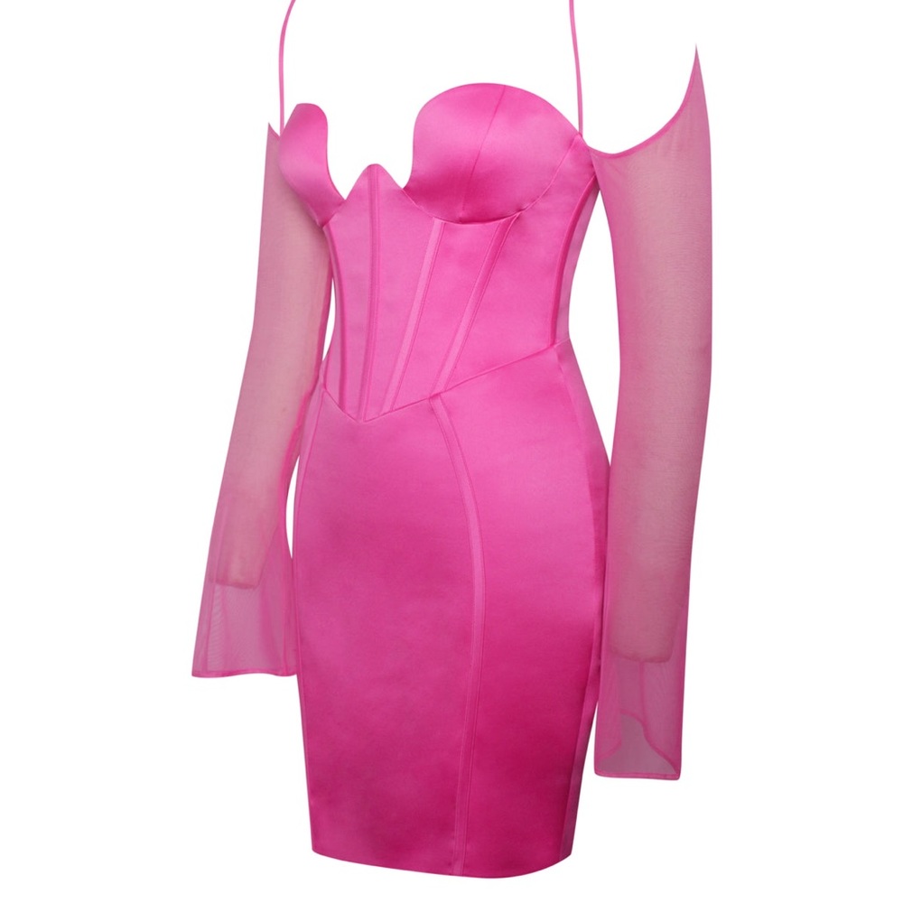 Pink Party Dress - Picture 9 of 13